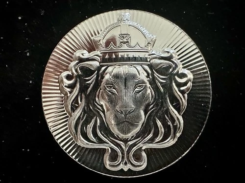 Scottsdale Lion 2 Oz Silver Stacker - .999 Fine Silver