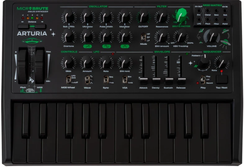 Arturia MicroBrute UFO Edition Midi Controller