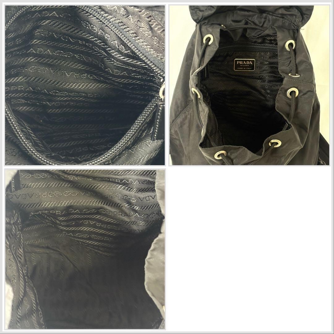 Excellent Condition Classic PRADA VELA Nylon Backpack with White Tag from japan thumbnail 7