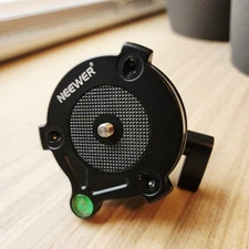 Neewer Tripod Head Leveling Base Offset Bubble for DSLR Cameras Leveltilt