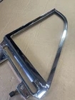 FORD THUNDERBIRD LT 1/4  WINDOW NO GLASS 1958-1960 OEM "RECHROMED"BAP-6329945-B