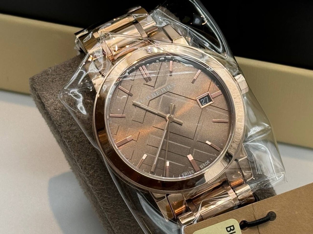 Burberry Check Women's Brown Watch - BU9005 for sale online | eBay