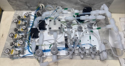 #ad SMC High Purity Chemical Delivery Panel PF2D520 Flow Sensors LVR LVQ Regulators $4125.00