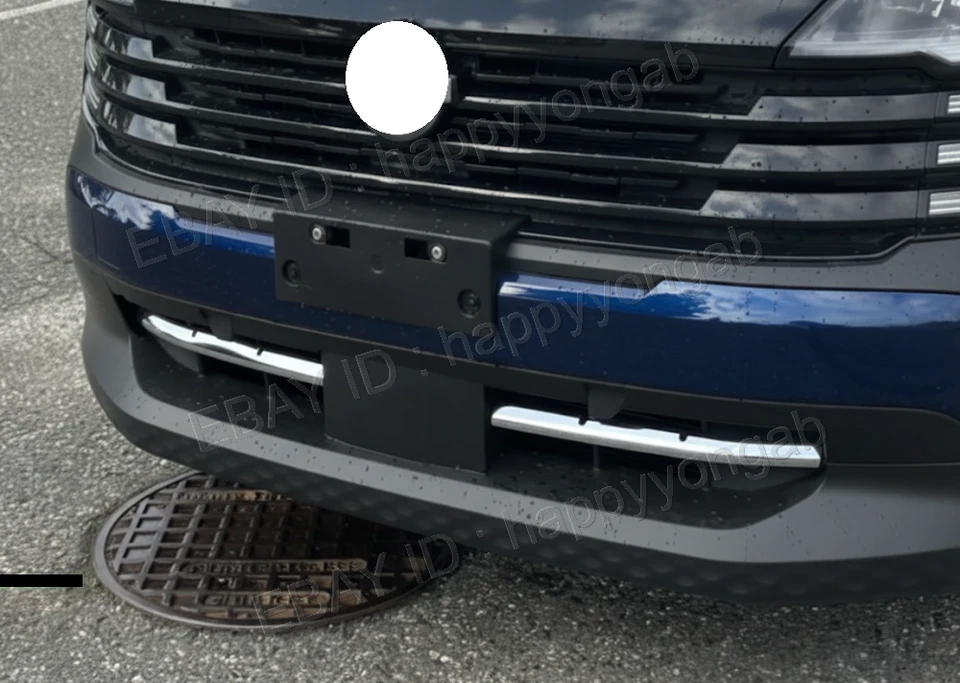 Steel Front Lower Grill Molding Grille Cover Trim For 2025-2026 Nissan Kicks - Image 2 of 3