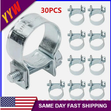 30pcs Fuel Injection Gas Line Hose Clamps Clip Pipe Clamp 14 516 38 30pcs Fuel Injection Gas Line Hose Clamps Clip Pipe Clamp 14 516 38