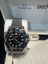 2025 Omega Seamaster Diver 300M James Bond 60...