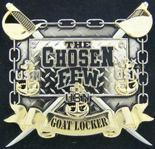 The Chosen Few Ask the Chief Goat Locker Challenge Coin