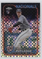 2024 Topps Chrome X-Fractor Jackson Rutledge #42 18n7