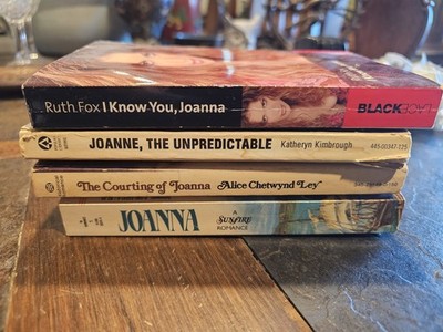 4 Books With Name Joanne Or Joanna In Title