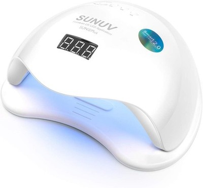 SUNUV Professional UV Light for Gel Nails, LED Nail Lamp for Gel Polish wit