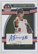 2023 Panini USA Baseball Stars & Stripes Blue Andrew Jimenez #ADPS-AJ Auto 2f4