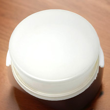 Vintage Tupperware Pie Cake Keeper Taker Carrier 719-2 White Retro EUC