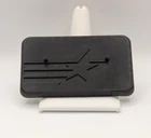 G.I. Joe Classified retro figure display stand black 1/12 Legends 6"