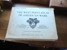 1972 WEST POINT ATLAS OF AMERICAN WARS VOL.1 & 2 5TH PRINTING HARDCOVER BOOKS