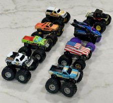 Galoob 1990s Micro Machines Rare Lot x8: Monster Truck/Tuff Trax/Spin Steer