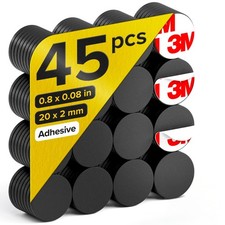 45pcs Magnetic Dots for Whiteboard, Teacher Supplies Organizer, Black