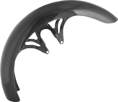 Arlen Ness  Front Fender - Wrapper  21''  Carbon Fiber/Gloss - HD Touring '14-'23