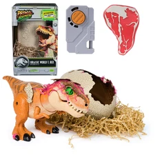 Jurassic World Primal Hatch Interactive T Rex Dinosaur Egg Figure