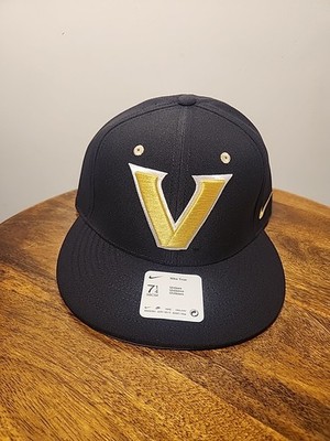NWT NIKE 2024 Vanderbilt Baseball Team Hat 7 1/4 Vapor VandyBoys NEW