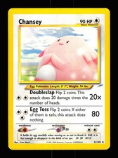 Chansey 31/105 Unlimited Uncommon Neo Destiny Pokemon 2002 LP Morii
