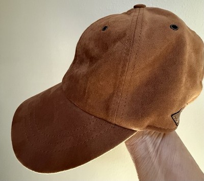 KOOLABURRA by UGG O/S Brown Faux Suede Sherpa Lined  Baseball Cap Hat Y2K sporty
