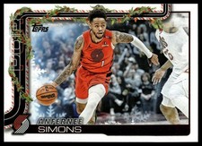 2025-26 Topps Holiday #H97 Anfernee Simons