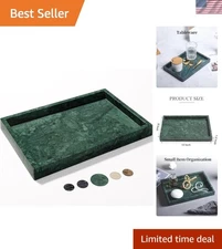 Natural Marble Tray Vanity Storage Organizer Bathroom Decor Jewelry