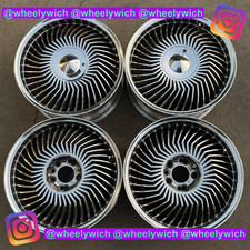 17x7J CARVING HEAD 40 WHEELS RARE JDM CHROME VIP SSR WORK CARVING GARSON WEDS