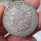 1885-S Morgan Silver Dollar VF+ problem free semi key vapq
