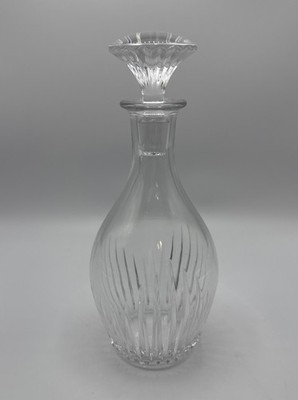 Vintage Baccarat Massena Whiskey Rye Crystal Decanter With Top 11