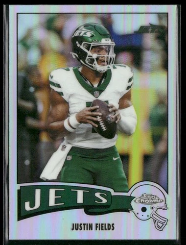 2025 Topps Chrome Justin Fields Refractor (RAW)