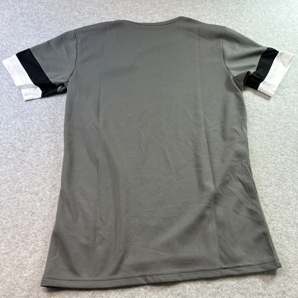 Puma teamRISE Джерси мужской размер S серый черный белый цвет блок рукав новый с Ярлыками - Изображение 2 из 4