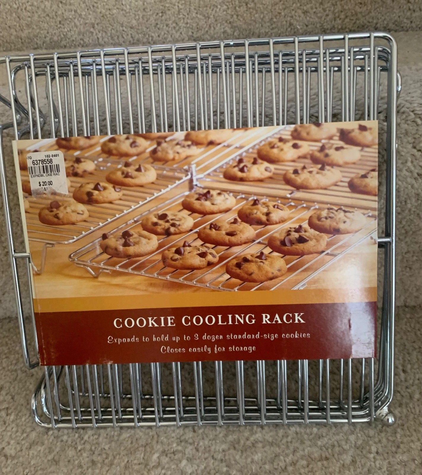 Williams Sonoma Cookie Cooling Rack
Opens in a new window or tab