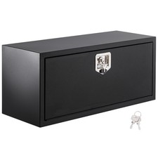 Heavy Duty Underbody Truck Tool Box Steel Lockable Storage Chest Black 24 30 36 Heavy Duty Underbody Truck Tool Box Steel Lockable Storage Chest Black 24 30 36