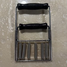 6 Spring Hand Grip Strength Muscle Builder Removable Springs Working 