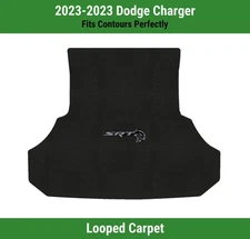Lloyd Classic Loop Trunk Carpet Mat for 2023 Dodge Charger w/SRT Hellcat Logo