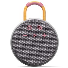 Musibaby Wireless Mini Speaker IPX7 Showerproof Audio with portable, Gray