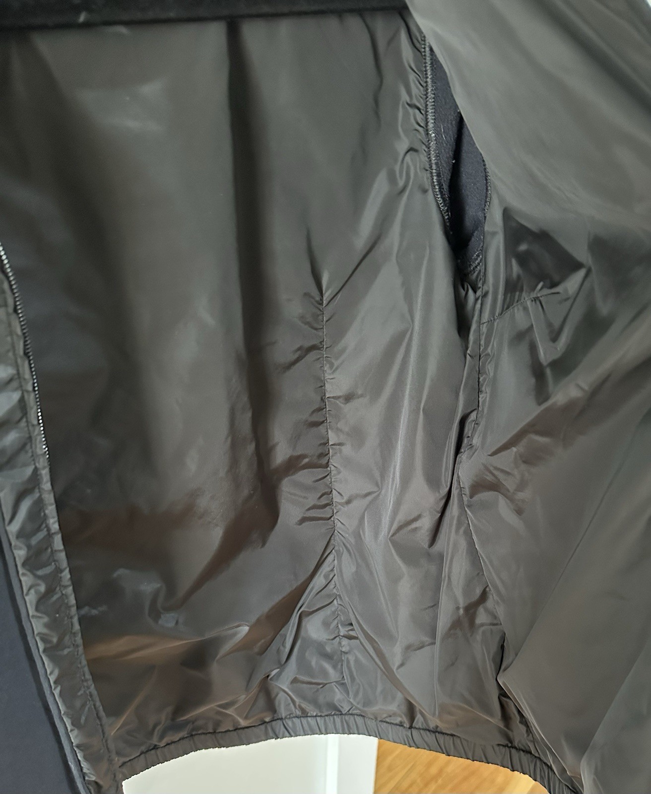 Authentic Prada Black Jacket, Size Small - image 8