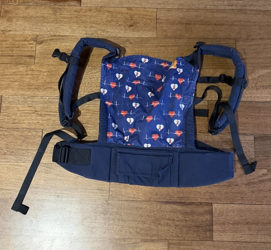 Baby Tula Standard I Heart You Too Heart Warrior Baby Carrier