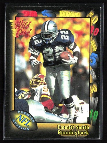 Emmitt Smith #46 1991 Wild Card card