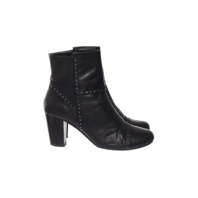 Aigner, Stiefeletten, Größe: 38, Schwarz, Leder, Damen #fv2