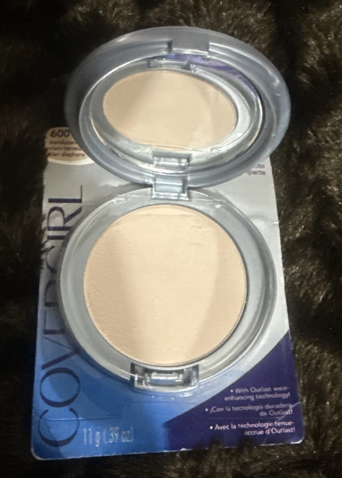 CoverGirl Outlast Pressed Powder #600 Translucent Fair FACTORY SEALED - Image 2 of 4