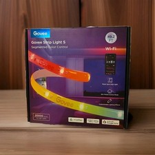 Govee 49.2' Wi-Fi RGBIC LED Strip Light BRAND NEW / SEALED A04066619