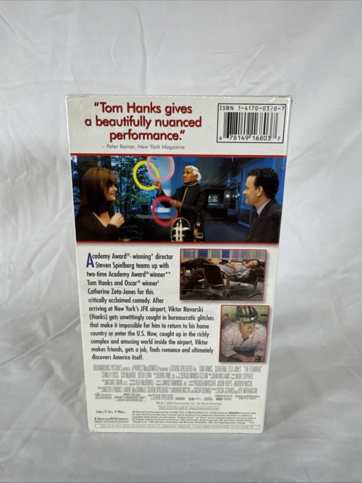 The Terminal - VHS Movie NOS Sealed (2004)- Starring Tom Hanks & Stanley Tucci - Image 2 of 4