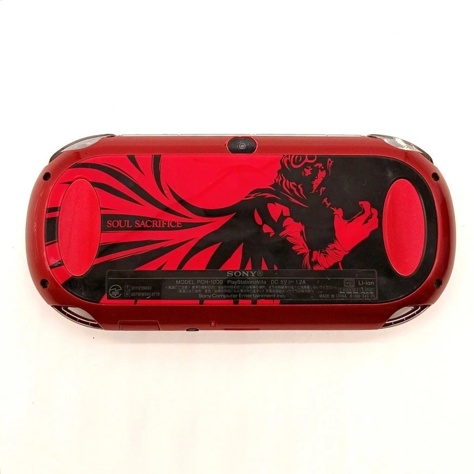Consola PS Vita PCH-1000 Soul Sacrifice Edición Limitada Japón Foto 4 de 4