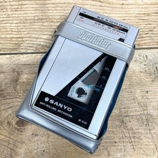 Sanyo M-G35 Vintage Stereo Cassette Player AM/FM Radio Walkman FOR PARTS REPAIR