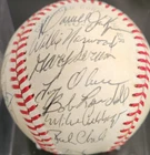 1977 Minnesota Twins Team Signed Baseball 29 Autographs Carew Oliva HOF