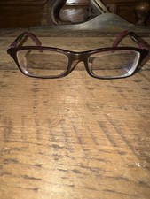 Ray Ban RB7017 5198 Red Gray Rectangle Eyeglasses 54-17 140 Frames Only