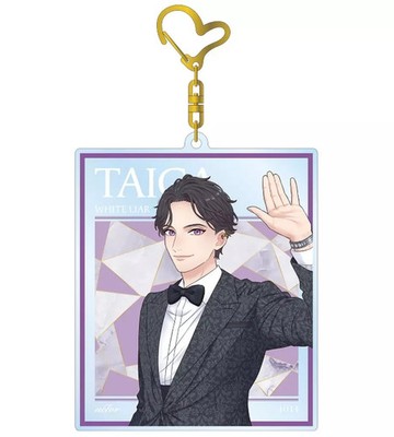 Keychain Taiga Jinnouchi Dr. Satoshi Serizawa newly drawn BIG acrylic keychain