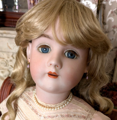 FABULOUS 33'' Antique German Doll -HANDWERCK /  SIMON HALBIG 7